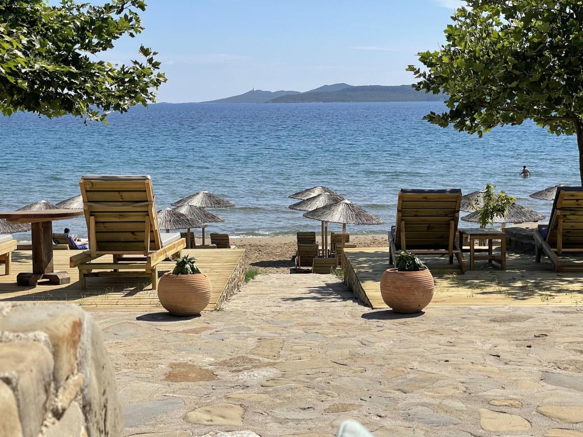 Luxurious Villa In Peloponnese With Swimming Pool Kamária Kültér fotó