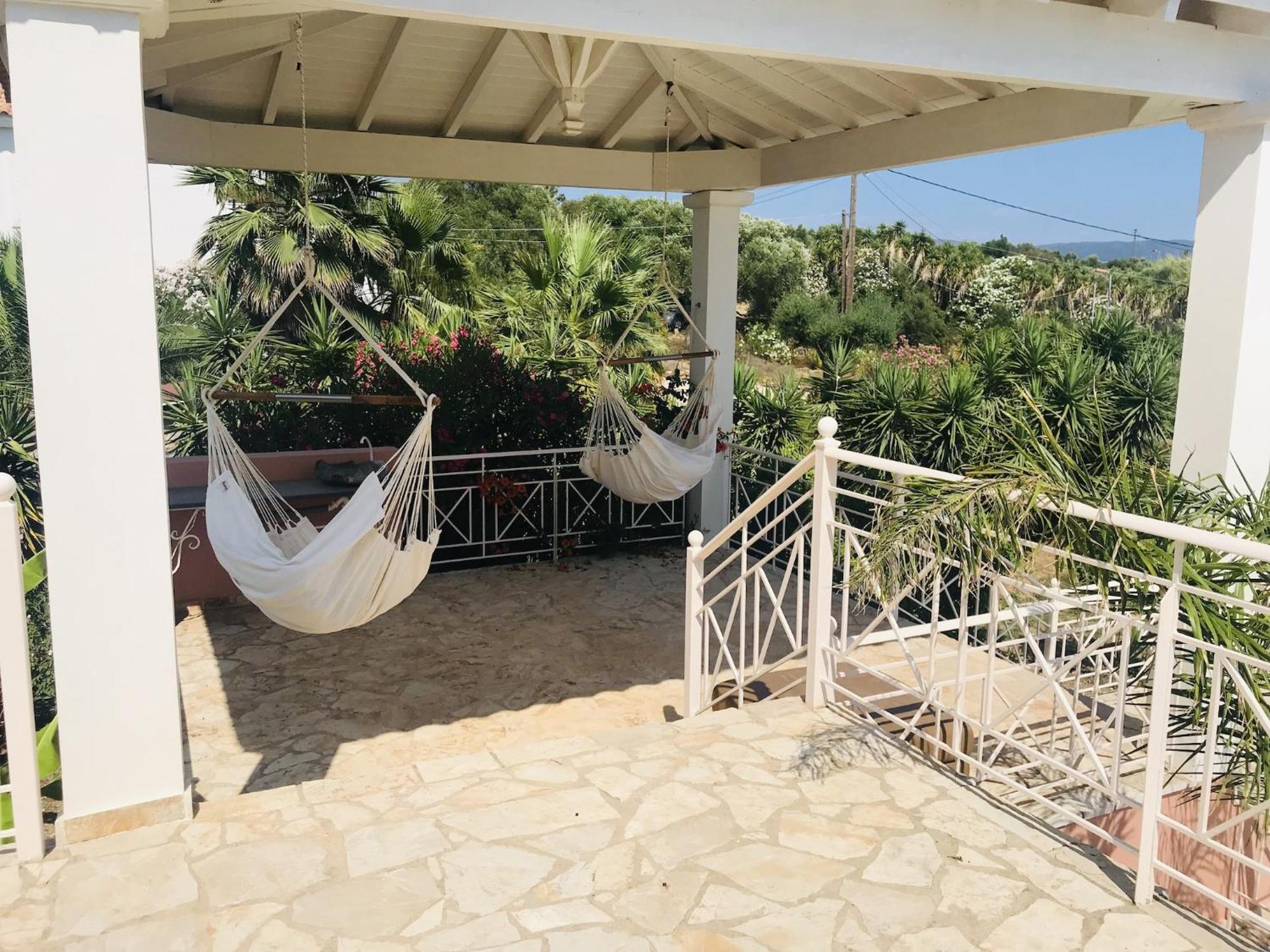 Luxurious Villa In Peloponnese With Swimming Pool Kamária Kültér fotó