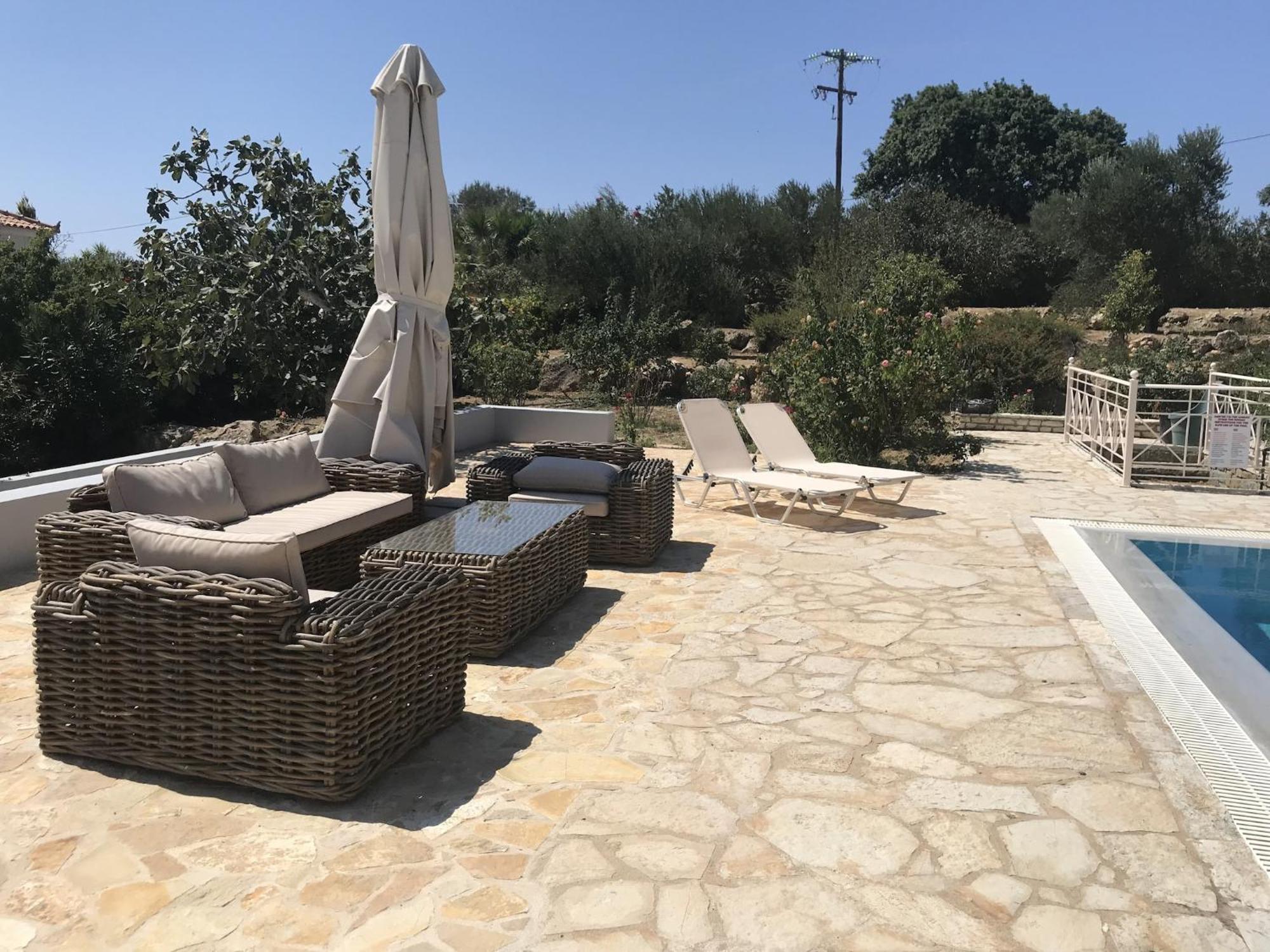 Luxurious Villa In Peloponnese With Swimming Pool Kamária Kültér fotó