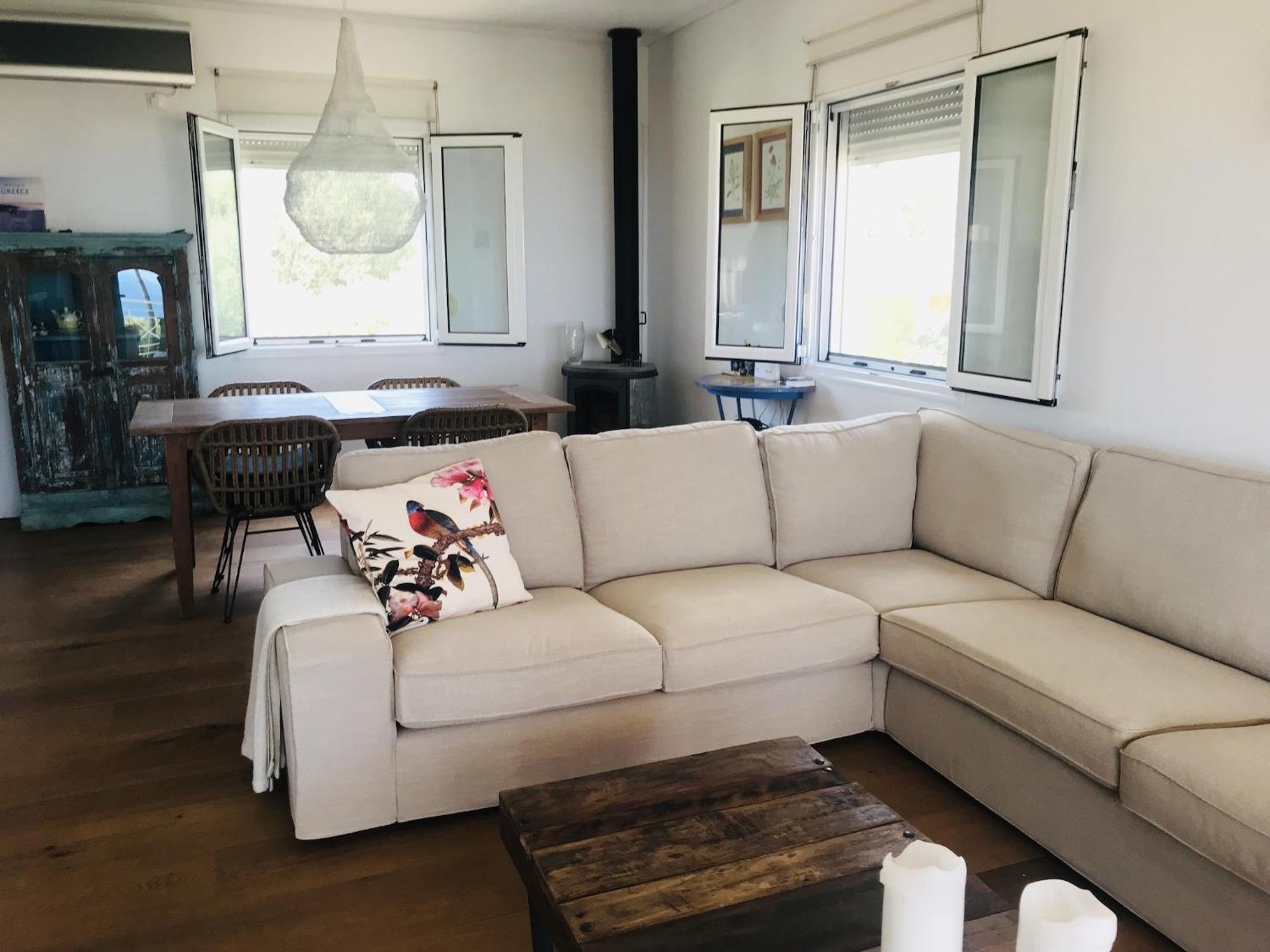 Luxurious Villa In Peloponnese With Swimming Pool Kamária Kültér fotó